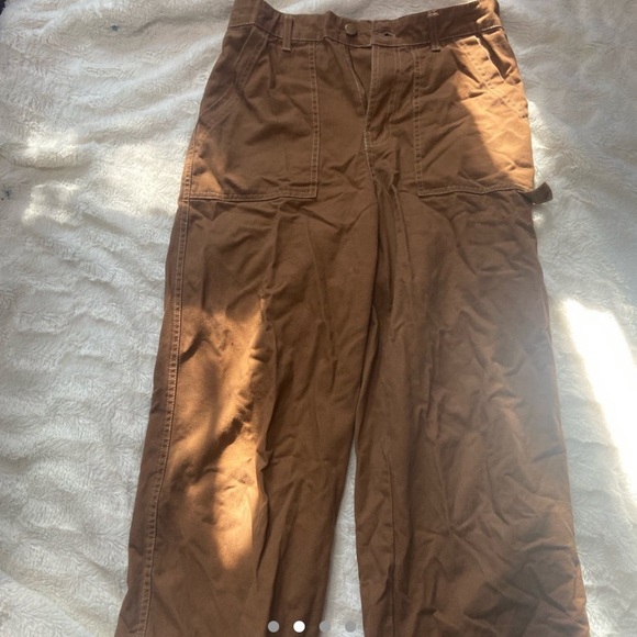 Brown cargo pants - Picture 2 of 4